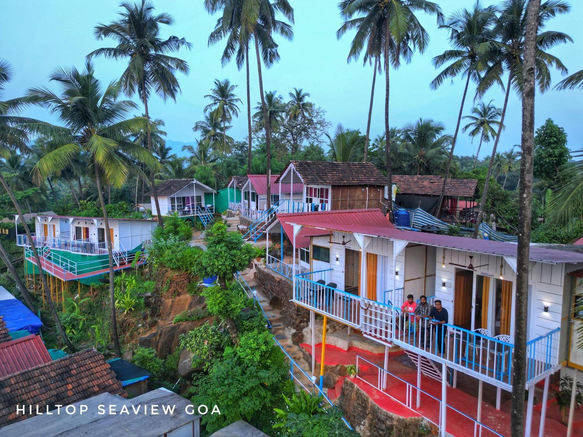 מלון Hilltop Seaview Palolem Goa מראה חיצוני תמונה