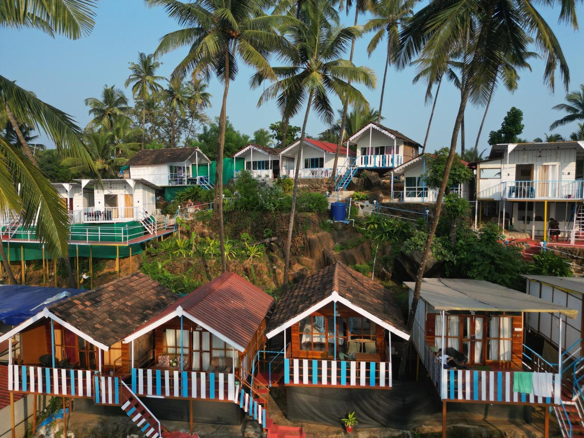 מלון Hilltop Seaview Palolem Goa מראה חיצוני תמונה