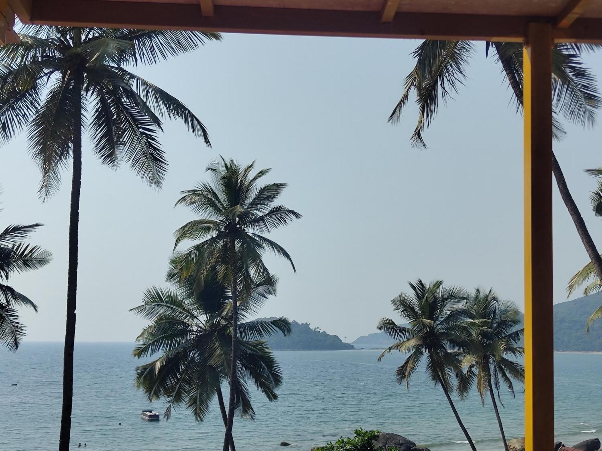 מלון Hilltop Seaview Palolem Goa מראה חיצוני תמונה