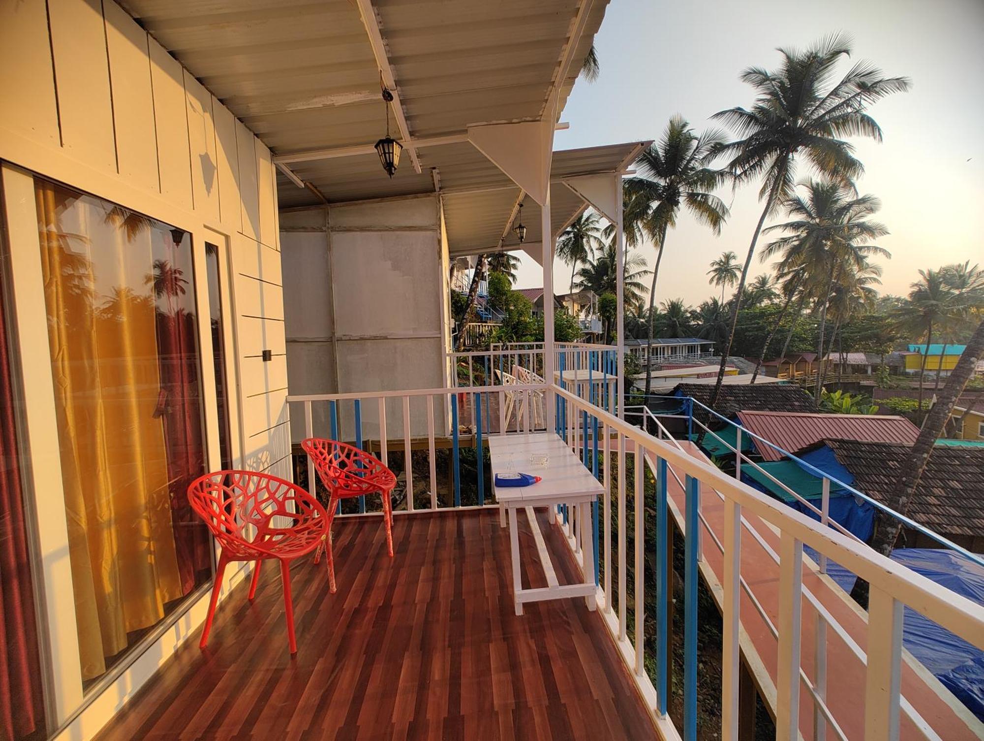 מלון Hilltop Seaview Palolem Goa מראה חיצוני תמונה