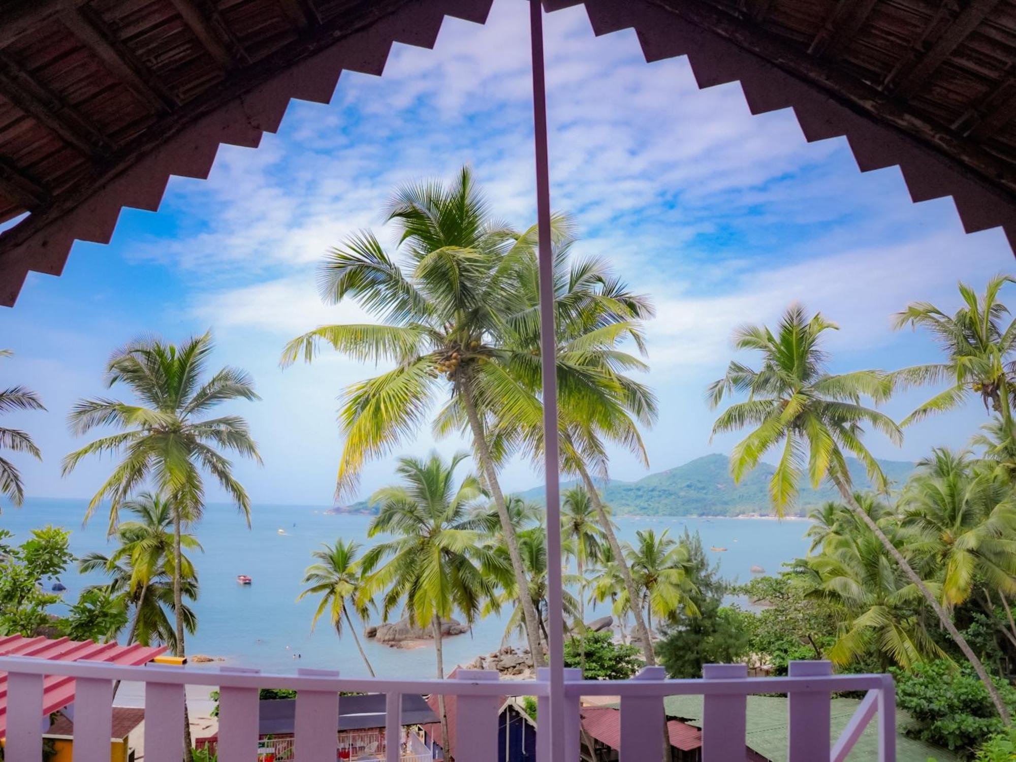 מלון Hilltop Seaview Palolem Goa מראה חיצוני תמונה